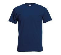 Personalised custom printed Fruit of the Loom T-Shirt Text Logo stag hen SS048