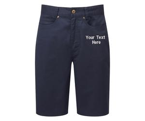 Personalised Custom Printed Premier Performance Chino Shorts Summer Style