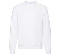 Personalised custom printed text Fruit of the Loom Classic Raglan sweatshirt
