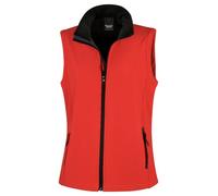 Personalised Custom Result Core Women's Printable Softshell Bodywarmer R232F