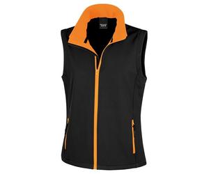 Personalised Custom Result Core Women's Printable Softshell Bodywarmer R232F