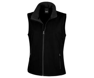 Personalised Custom Result Core Women's Printable Softshell Bodywarmer R232F