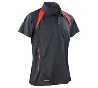 Personalised Custom Spiro Team Spirit Polo T-shirt Lightweight Sports S177M