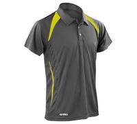 Personalised Custom Spiro Team Spirit Polo T-shirt Lightweight Sports S177M