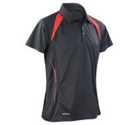 Personalised Custom Spiro Team Spirit Polo T-shirt Lightweight Sports S177M