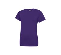 Personalised Custom Uneek Ladies Classic Crew Neck T-Shirt Your Text Logo UC318