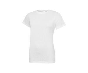 Personalised Custom Uneek Ladies Classic Crew Neck T-Shirt Your Text Logo UC318