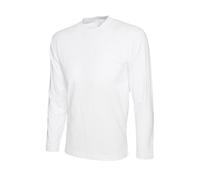 Personalised Custom Uneek Long Sleeve T-shirt Casual Crew Neck Workout UC314
