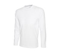 Personalised Custom Uneek Long Sleeve T-shirt Casual Crew Neck Workout UC314