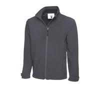 Personalised Custom Uneek Premium Full Zip Soft Shell Jacket Waterproof UC611