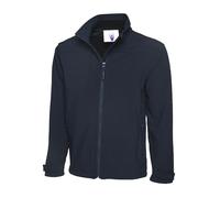 Personalised Custom Uneek Premium Full Zip Soft Shell Jacket Waterproof UC611