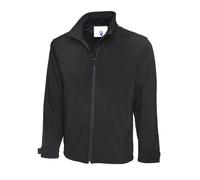 Personalised Custom Uneek Premium Full Zip Soft Shell Jacket Waterproof UC611