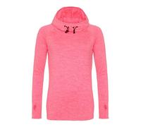 Personalised Custom Women's Awdis Cool Cowl Neck Top Raglan Long Sleeve JC038