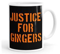 Personalised Customised Justice for Gingers Funny Slogan Mug Tea Cup Coffee Custom Message