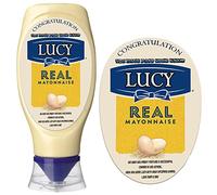 Personalised Customised Sticker Bottle Label for Hellmanns Real Mayonnaise 750ml