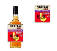 Personalised Customized Label Sticker for Mount Gay Rum Birthday Anniversary Christmas