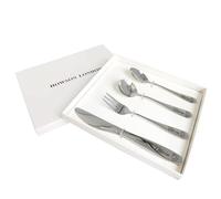 Personalised Cutlery Set for Kids Childrens Toddler Cutlery Kids Cutlery Set with Any Name Custom 4pcs Engraved Knife Fork Spoon Christmas Stainless Steel Cutlery Gifts with Rabbit Bear Image(Unicorn)