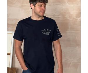 Personalised Dad Jokes Up My Sleeve T-Shirt