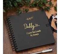 Personalised Daddy Photo Album or Scrapbook Gift