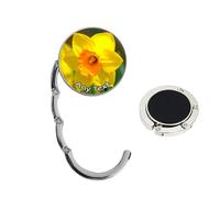 Personalised Daffodil Handbag Holder Bag Hanger Nan Wife Mum Birthday Gift Y16