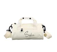 Personalised Dance Bag for Kids Teenagers Customised Name Sports Bag Waterproof Duffel Bags Overnight Weekend Travel Bags