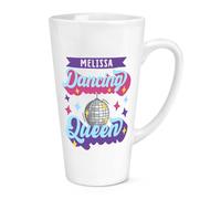 Personalised Dancing Queen 17oz Large Latte Mug Cup