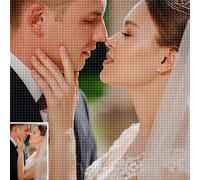Personalised Diamond Art - Custom Diamond Arts Painting Kits, Create Your Own 5D Diamond Art Painting for Adults, DIY Full Drill Embroidery Gifts for Home Decor