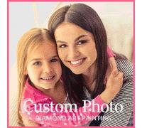 Personalised Diamond Art - Custom Diamond Painting Kits for Adult, Customised Diamond Art Personalised Photo to Create Your Own Diamond Painting, DIY 5D Diamond Painting - Crystal Art for Home Decor