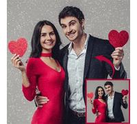 Personalised Diamond Art Custom Diamond Painting Personalised Photo Private, Create Your Own Diamond Painting Kits 5D Full Drill for Adult, DIY Diamond Art Picture Gifts for Home Decoration, 40x60cm