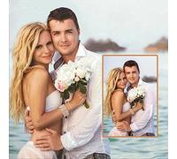 Personalised Diamond Art, Custom Diamond Painting with Photo, Create Your Own Diamond Painting, Private Customised Full Drill Crystal Art, 5D Diamond Art Kits for Adults (Round Drill 60x80cm)