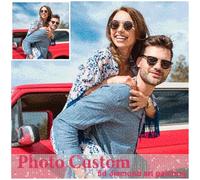 Personalised Diamond Art Custom Photo, Custom Diamond Painting Kits for Adults, Create Your Own Diamond Painting Art Pictures, 5D DIY Crystal Art Gifts for Home Decor, 30x30cm