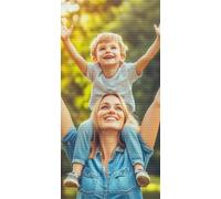 Personalised Diamond Art Kits Adults, 5D Custom Diamond Painting Crystal Art, Create Your Own Dimond Paintings, DIY Personalized Photo Custom Your Own Private Picture for Home Decor 100x200cm Y1-97