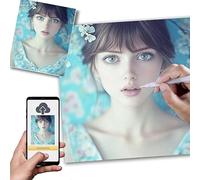 Personalised Diamond Art kits Adults,5D Diamond Painting 40x50cm,Create Your Own Diamonds Painting,DIY Canvas Personalised Photo,Create Unique Room decor with Kids,Loved Ones or Pet Portrait,0l-87