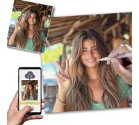 Personalised Diamond Art kits Adults,5D Diamond Painting 50x70cm,Create Your Own Diamonds Painting,DIY Canvas Personalised Photo,Create Unique Room decor with Kids,Loved Ones or Pet Portrait,0l-471