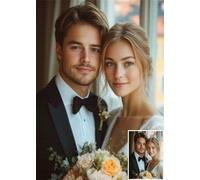 Personalised Diamond Art Kits Custom Diamond Painting 90x180cm, Create Your Own Photo, 5D DIY Personalised Crystal Art Mosaic Kits for Adults, Custom Full Drill Gem Arts Painting, Room Decor B0-71