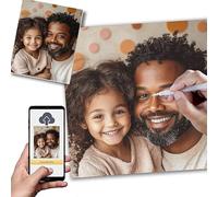 Personalised Diamond Art, Small Diamond Art kits adults Beginners 12x16inch, 2025 New models Custom Paint by Numbers crystal art kits, DIY 5D Canvas Photo Diamonds Painting for Home Decor, 0l-278