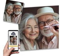 Personalised Diamond Art, Small Diamond Art kits adults Beginners 32x40inch, 2025 New models Custom Paint by Numbers crystal art kits, DIY 5D Canvas Photo Diamonds Painting for Home Decor, 0l-125