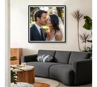 Personalised Diamond Painting, Custom Diamond Art for Adults, DIY 5D Full Drill Crystal Embroidery Mosaics Arts Crafts, Customizable Birthday Anniversary Personalised Private Photo 65x65cm t0u-50
