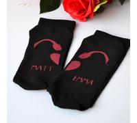 Personalised Dinosaurs in Love Socks