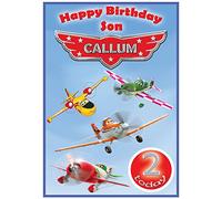 Personalised Disney Planes Inspired Birthday Card