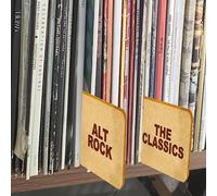 Personalised Dividers - for Books, Vinyl Records, Files & More - Any Name Wooden Markers, Separators, Storage Labels, Organiser