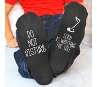 Personalised Do Not Disturb Golf Socks