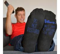 Personalised Do Not Disturb Racing Socks