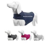 Personalised Dog Anxiety Vest with Name, Anti-Loss, Calming Jacket, Adjustable Relief Coat for Thunderstorm, Fireworks, Travel, Vet Visits (4 color to choose, S)