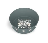 Personalised Dog Bowl (Coco)