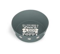 Personalised Dog Bowl (Poppy)