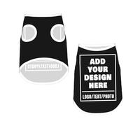 Personalised Dog Coat Custom Dog Jacket with Image Text Name Custom Puppy Coats for Small Dogs Design Your Add Logo Photo Personalised Halloween costume for Dogs Cats Birthday