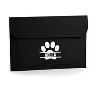 Personalised Dog Document Folder Pet Records Storage Dog Groomer Daycare | Pet Records Storage, Dog Groomer, Daycare, Felt File