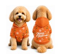 Personalised Dog Halloween Hoodie, Custom Text & Image Pet Jumper, Pumpkin Ghost Print Costume for Small Medium Large Dogs, S-6XL, Multiple Colours