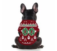 Personalised dog jerseys with name, number and logo Christmas T-shirt puppy clothing sweatshirt tee shirt pet clothing jumper, for small, medium and large bodies